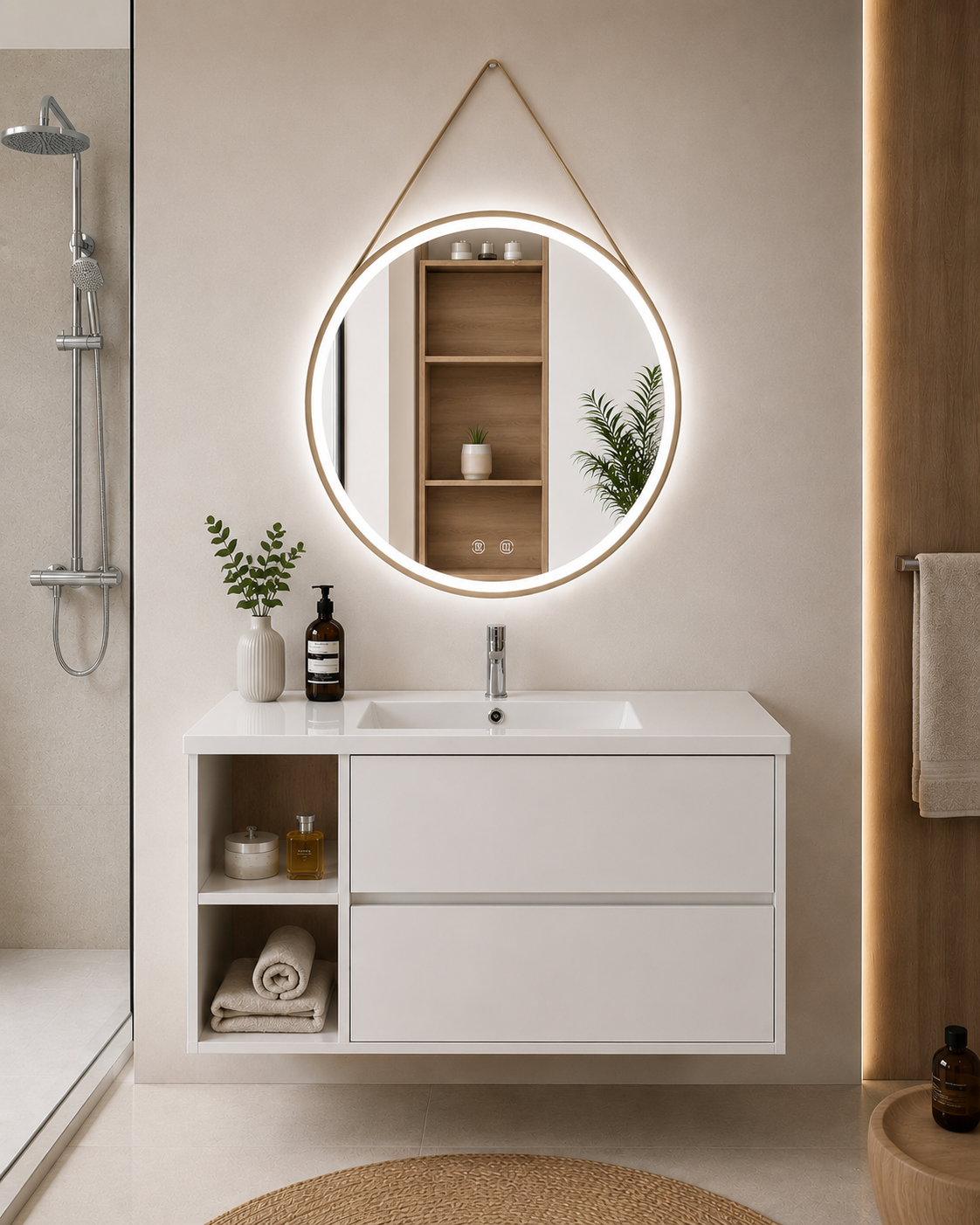 Mueble de baño Zeus con lavabo