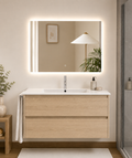 OFERTA mueble de baño c/ lavabo 80x45 color estepa IBIZA