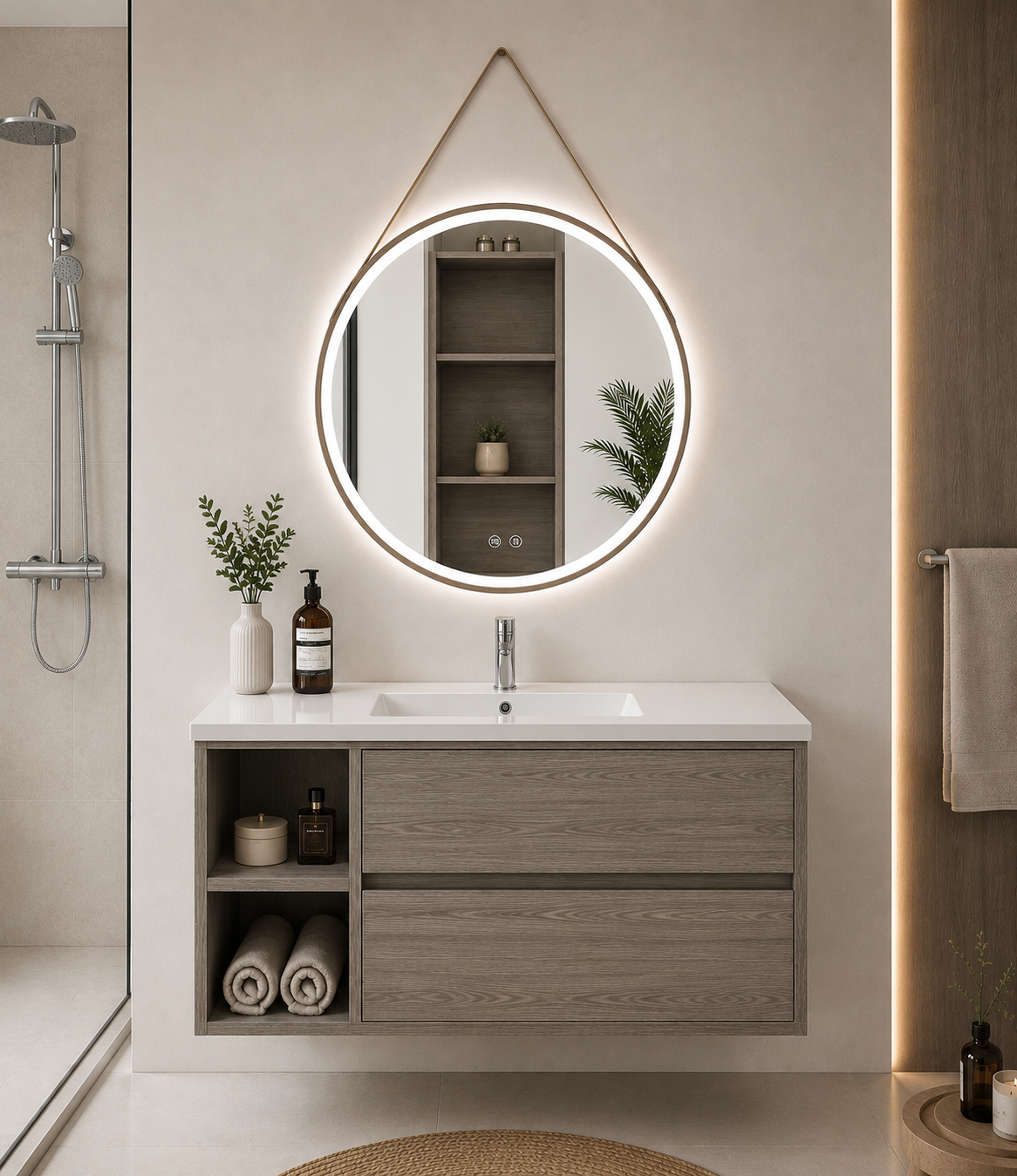 Mueble de baño Zeus con lavabo