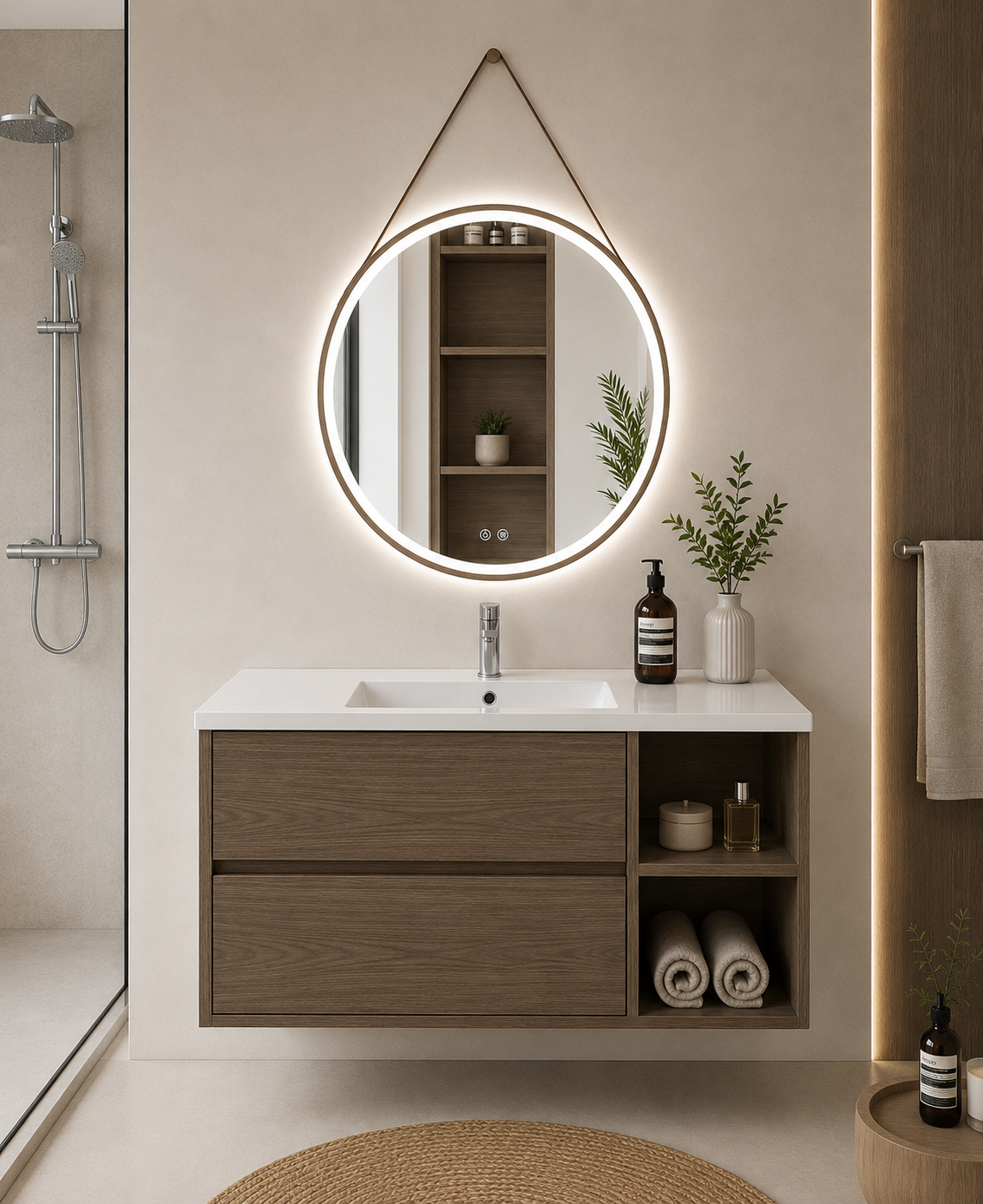 Mueble de baño Zeus con lavabo