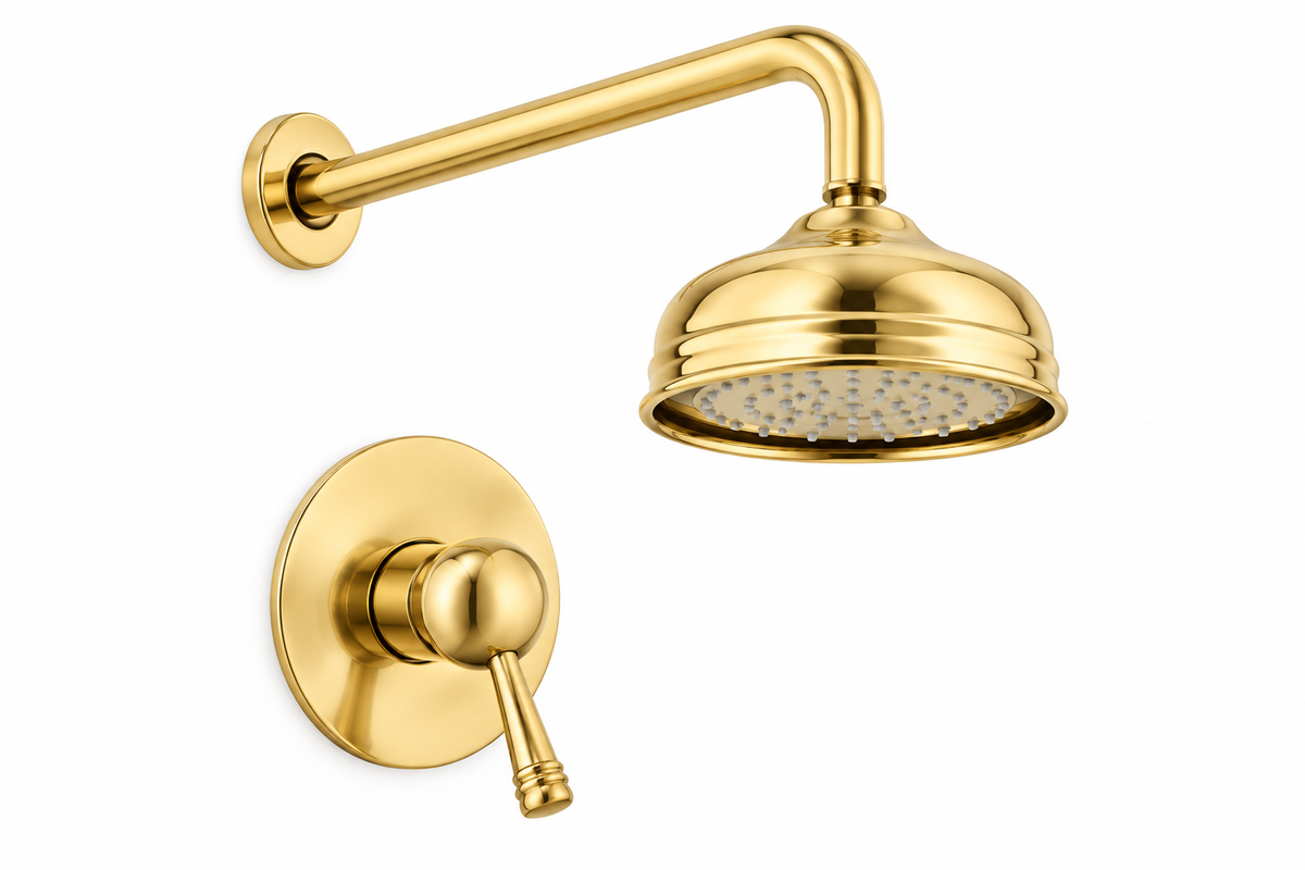 Grifería empotrable Lanuza · 21102-ORO