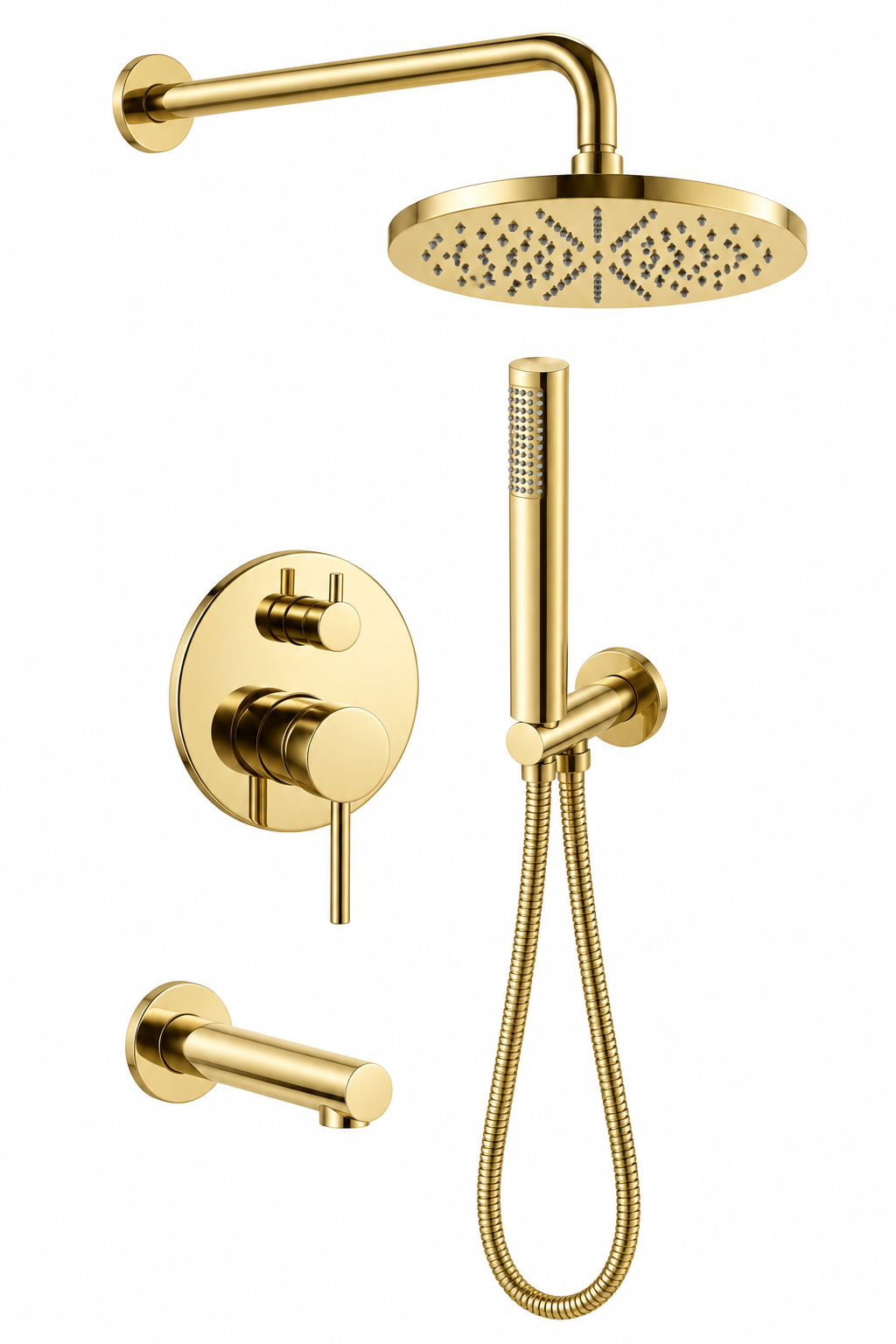 Grifería empotrable Izas · 80123-ORO