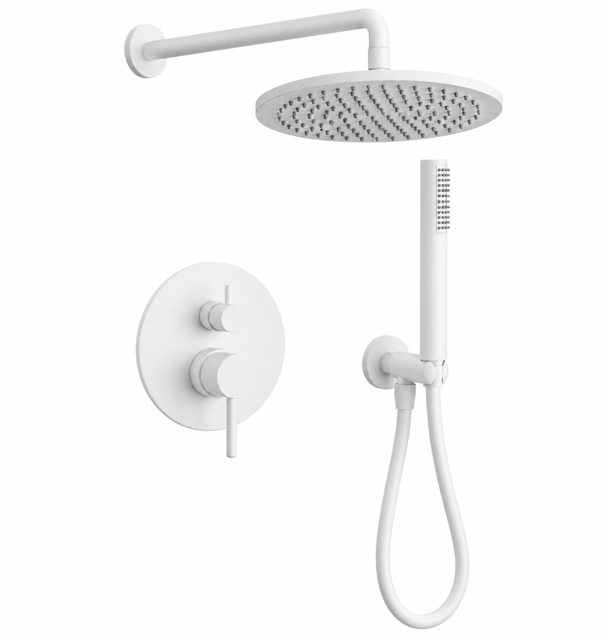 Grifería empotrable Izas · 80124-BLANCO-MATE