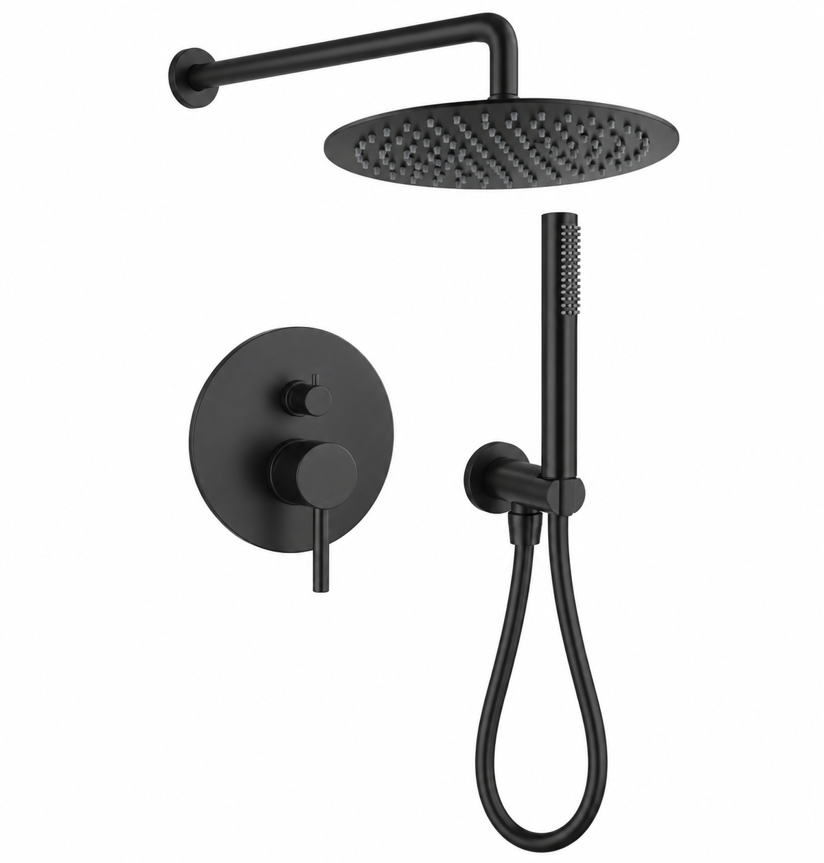 Grifería empotrable Izas · 80124-NEGRO-MATE
