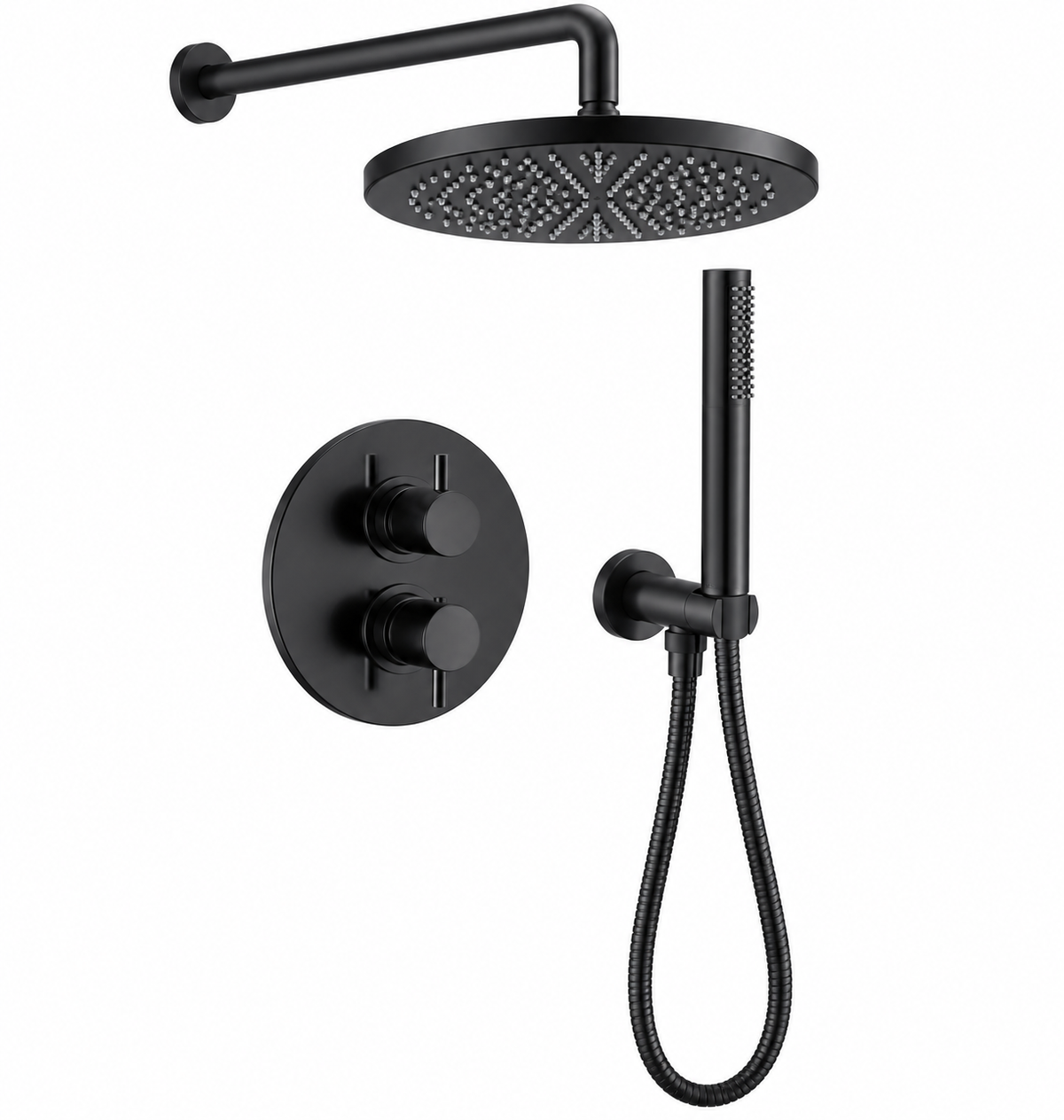Grifería empotrable Izas · 80134-NEGRO-MATE