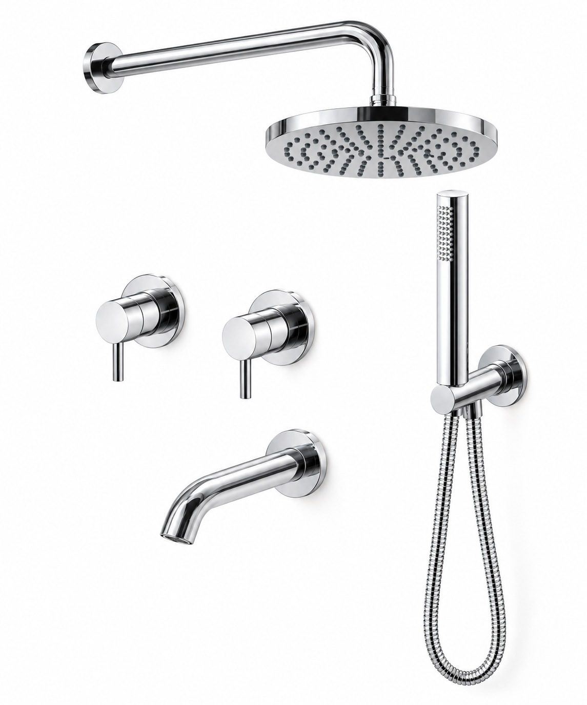 Grifería empotrable Izas · 80151-CROMO