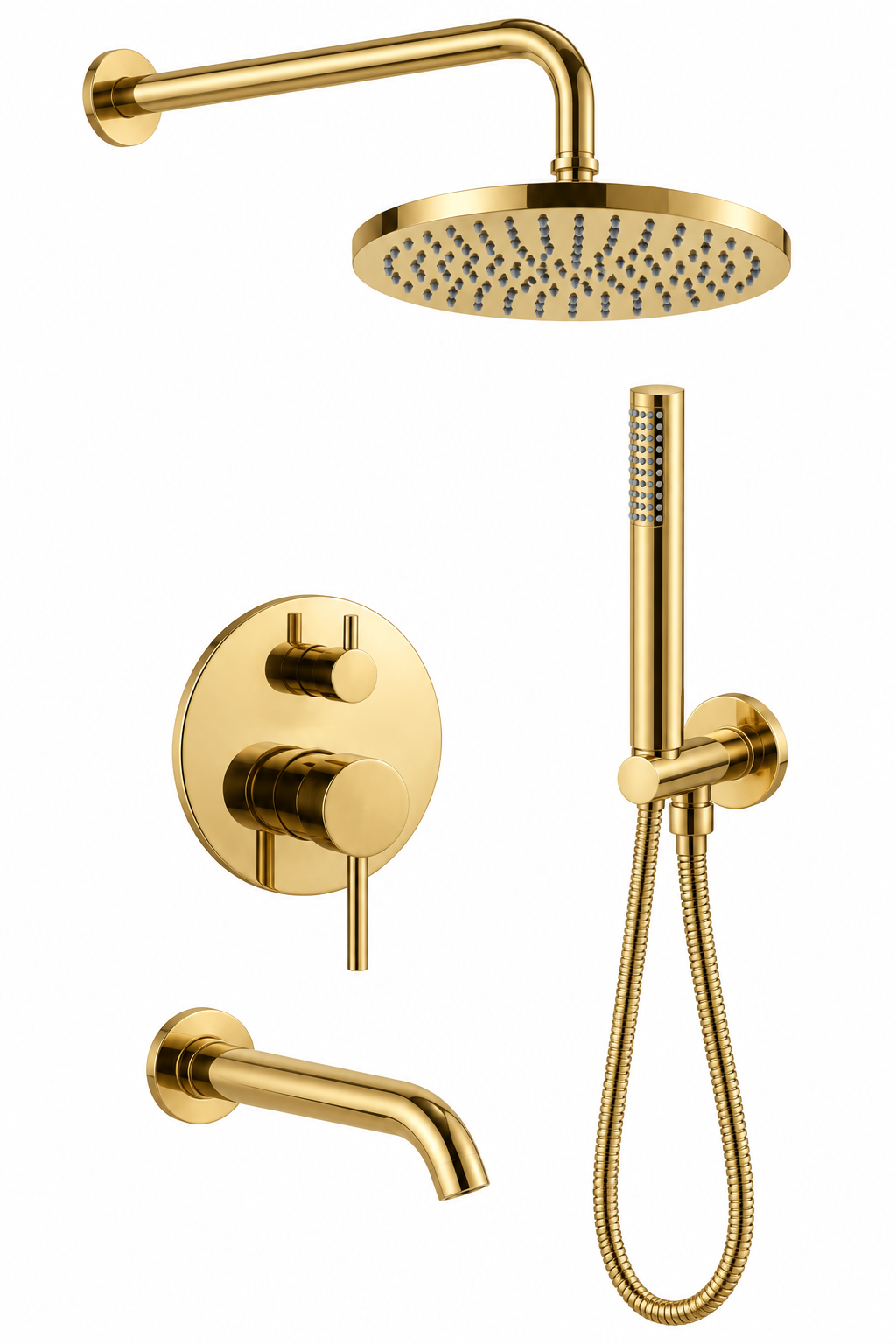 Grifería empotrable Izas · 80153-ORO