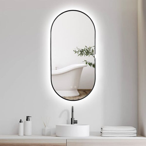 Espejo LED Selene Gold & Black