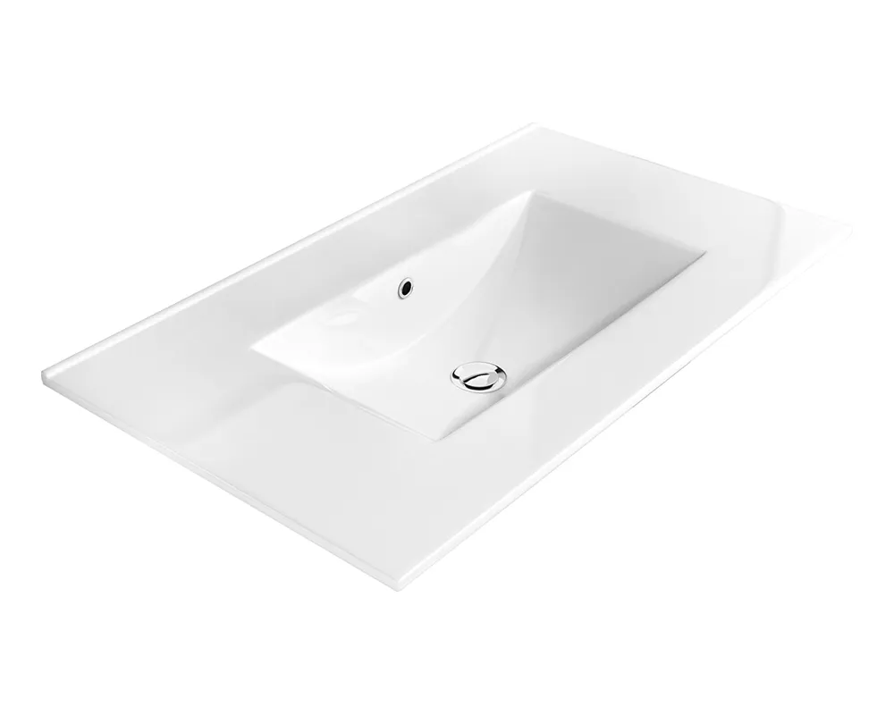 Lavabo porcelana "sobre mueble" Blanco