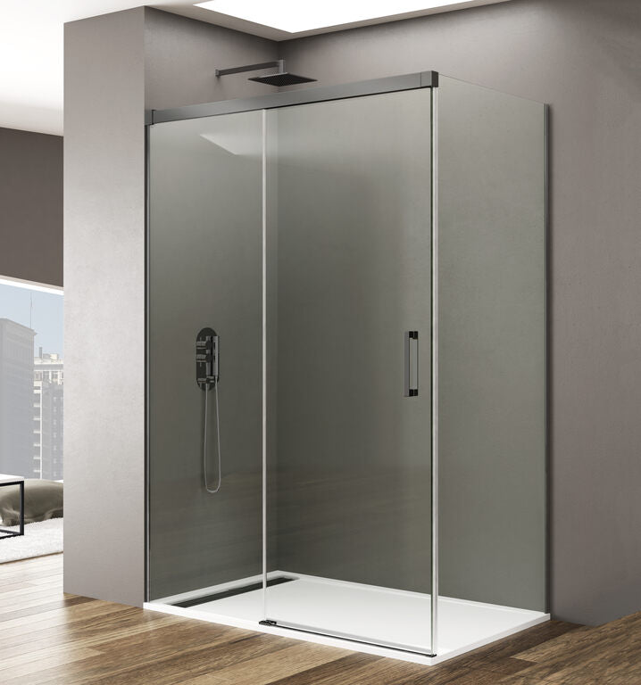 Mampara angular c/lateral fijo BASIC