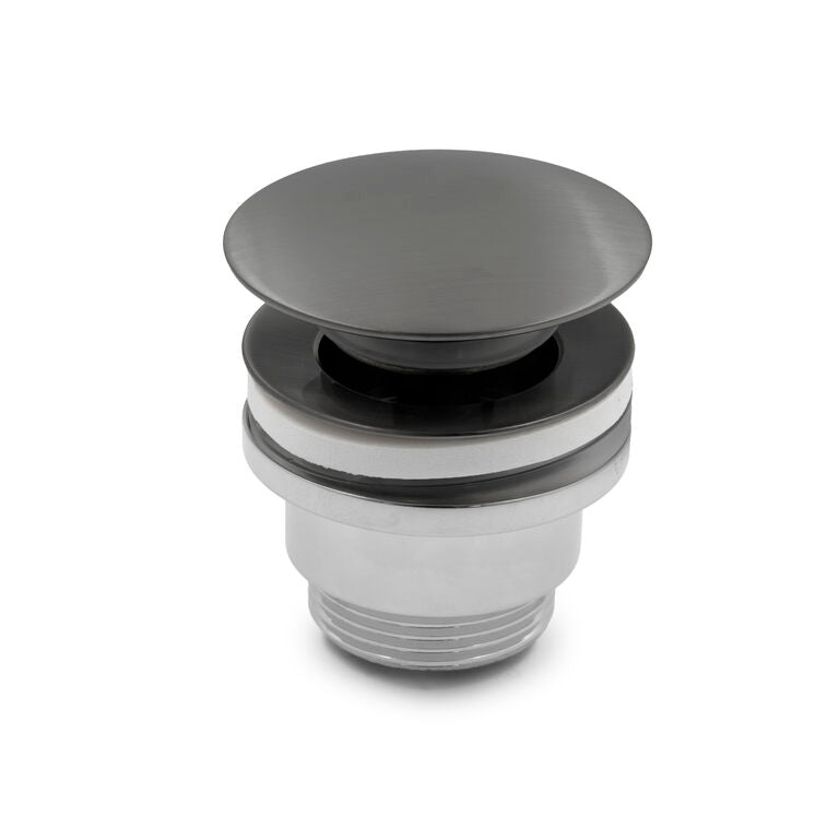 Válvula clic clac acero inoxidable lavabo